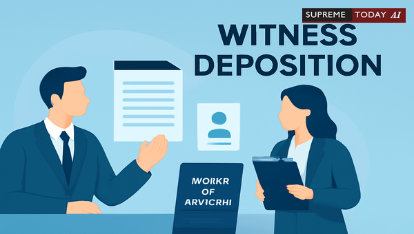 Accused Right to Depose on Behalf of Witnesses and Power of Attorney Limits Under CPC
