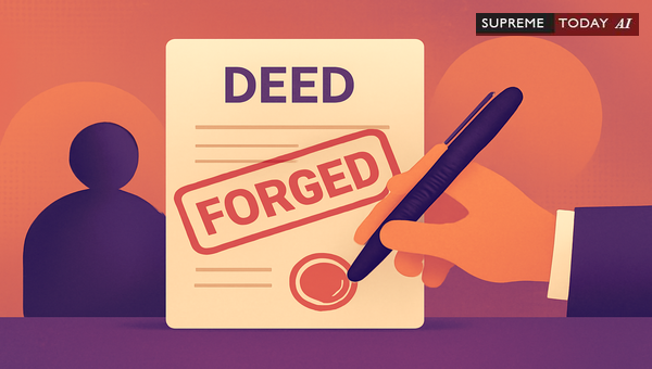 Acquittal of Attesting Witness in Forged Deed Cases: Legal Protection and Prosecution Burden