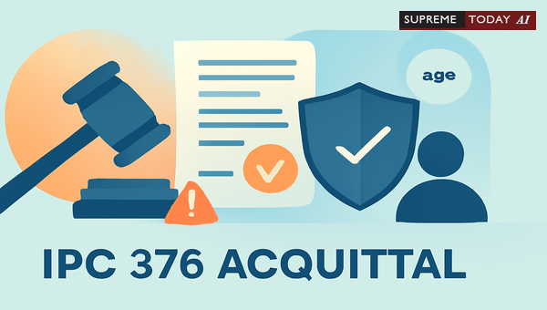Can an Accused Be Acquitted Under IPC 376 if the Prosecutrix Is Aged 23 Years?