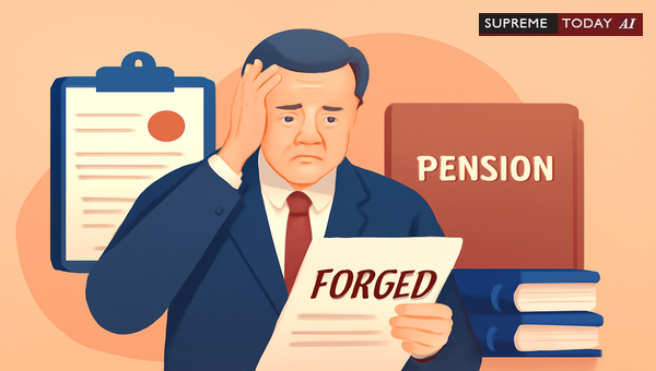 Can Disciplinary Action Be Taken Post-Retirement for Forged Government Service Documents?