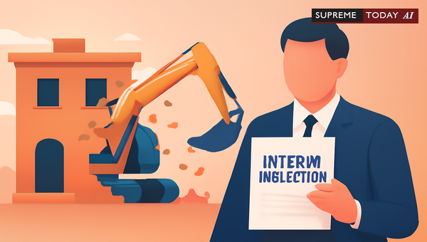 Ad Interim Relief Against Demolition: Legal Thresholds and Court Discretion Explained