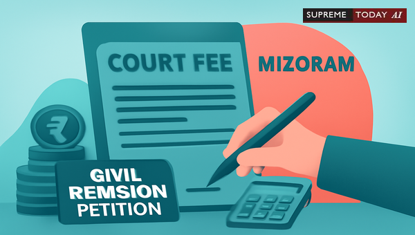 Ad Valorem Court Fees for Civil Revision Petitions in Mizoram: Key Valuation Standards