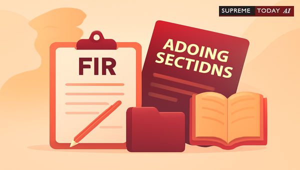 Is Complaint Maintainable for Adding FIR Sections?