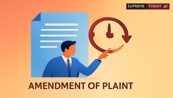 Can Time-Barred Relief Be Added to Pleadings Under Order 6 Rule 17 of the CPC?