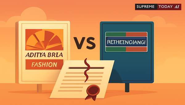 Aditya Birla Fashion & Retail Ltd vs Saroj Tandon: Trademarks and CPC Order XXX Rule 10