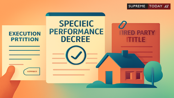 Adjudicating Third-Party Title Claims During Execution of Specific Performance Decrees