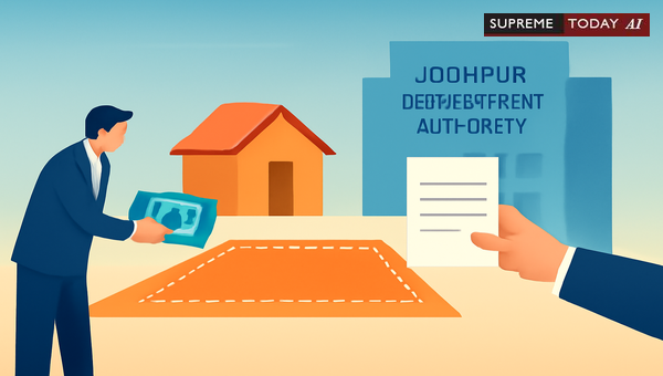 Adjusting Excess Plot Payments in Jodhpur Development Authority Auctions: Legal Principles