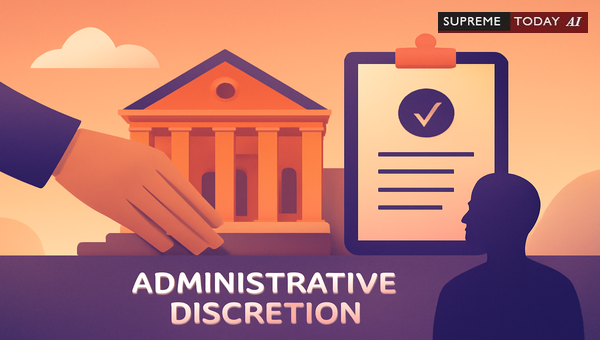 Administrative Discretion and Judicial Review Principles in Tamil Nadu Jurisprudence Cases
