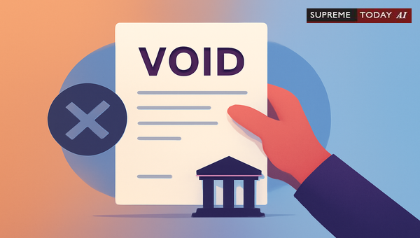 Legal Consequences of Administrative Orders Passed Under Unconstitutional or Repealed Acts