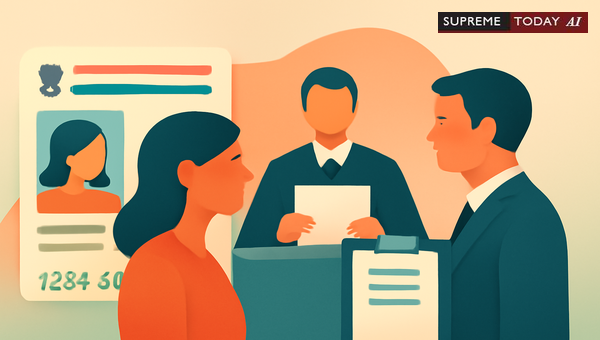 Admissibility and Legal Validity of Aadhaar Card as Evidence in Matrimonial Disputes