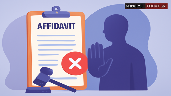 Admissibility of Affidavits in Civil Litigation When Witnesses Deny Oaths During Cross-Examination