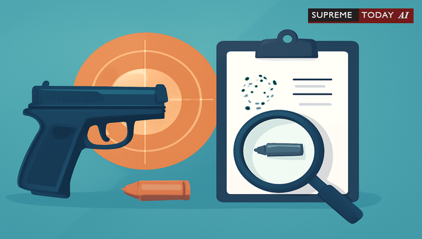 Admissibility of Ballistic Evidence in Homicide Trials: Judicial Precedents and Forensic Standards