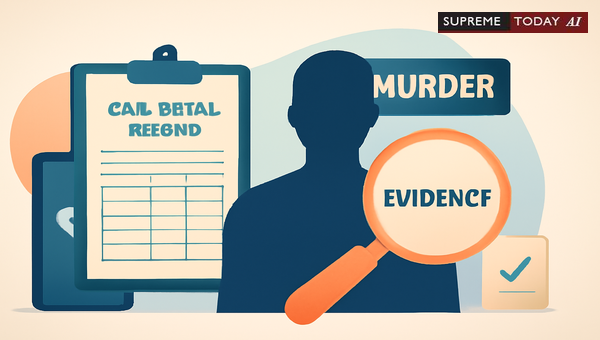 Admissibility of Call Detail Records in Murder Trials: Corroboration and Section 65B Requirements