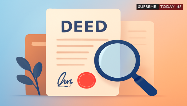 Admissibility of Certified Copies of Registered Deeds as Secondary Evidence in India