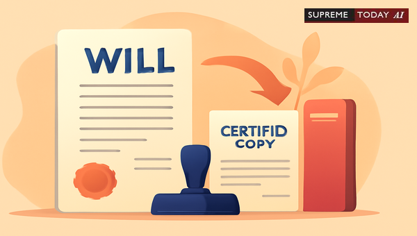 Admissibility of Certified Copies of Wills as Secondary Evidence in Indian Courts