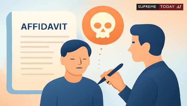 Admissibility of Deceased Witness Affidavits in Indian Civil and Testamentary Proceedings