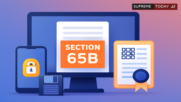 Admissibility of Electronic Evidence in Indian Courts: Compliance with Section 65B Requirements