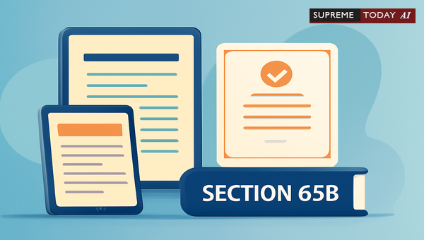 Admissibility and Certification Requirements for Electronic Records under the Indian Evidence Act