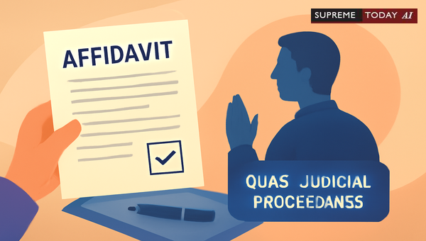 Admissibility of Evidence by Affidavit in Cheque Bounce Cases Post-Reply Closure
