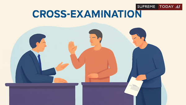 Admissibility of Evidence Without Cross-Examination Against Co-Accused Under Evidence Act