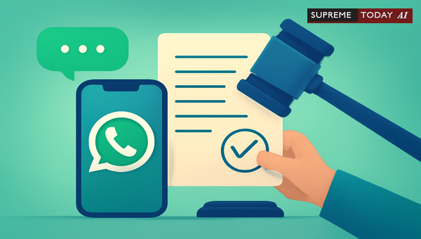 Admissibility and Evidential Value of WhatsApp Messages in Indian Judicial Proceedings