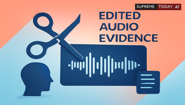 Admissibility and Evidentiary Requirements for Edited Audio Evidence in Indian Courts