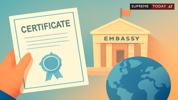 Admissibility of Foreign Income Certificates Without Embassy Attestation Under Indian Law