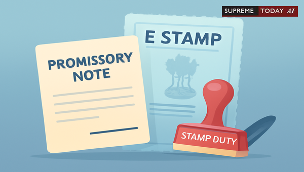 Admissibility of 4-Year-Old Promissory Notes on E-Stamp Paper: Debt Recovery and Limitation Rules