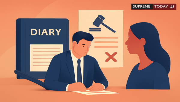Can a Wife Use Her Husband's Personal Diary as Evidence in Family Court Proceedings?