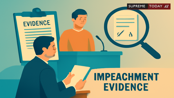 Admissibility of Impeached Witness Testimony in Malaysian Criminal and Civil Main Trials