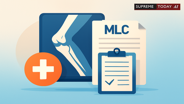 Admissibility of Medico-Legal Certificates Claiming Fractures Without Radiological Proof