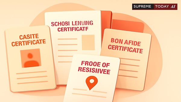 Admissibility of School Records for Residence Proof in Maharashtra Caste Certificate Claims