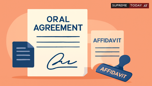 Admissibility of Oral Agreements under Sections 91-92 of the Indian Evidence Act