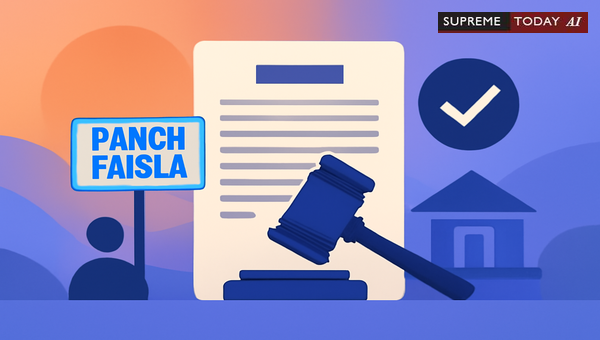 Panch Faisla Admissibility in Civil Courts Under Evidence and Registration Acts