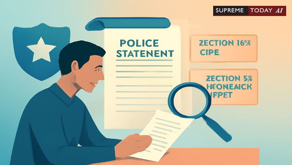Admissibility of Police Statements and Confessions in Indian Criminal Trial Proceedings