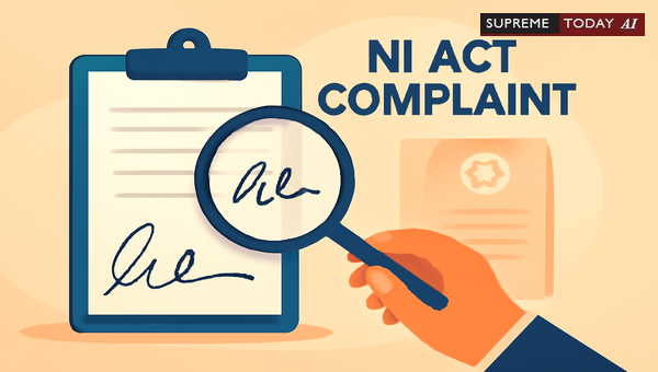 Admissibility of Post-Disputed Signatures in Negotiable Instruments Act Cheque Bounce Proceedings