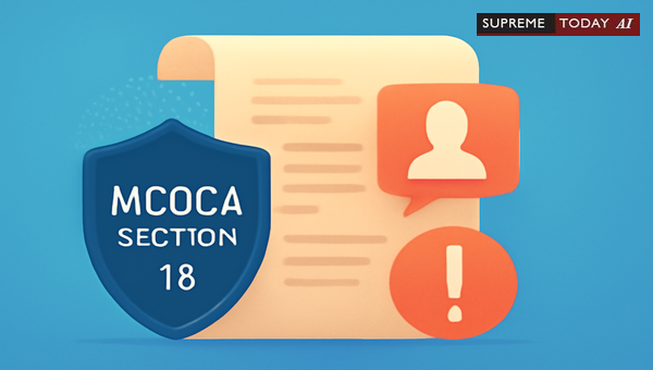 Admissibility of Prisoner Confessions under Section 18 of the MCOCA Act