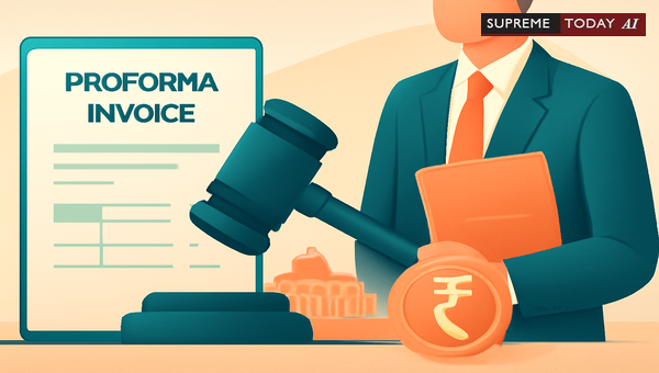 Legal Admissibility of Proforma Invoices in Indian Money Recovery Suits