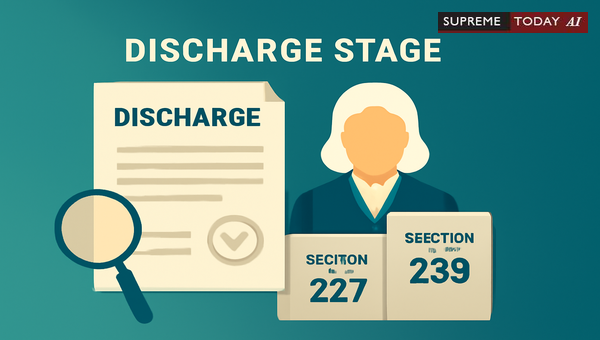 Admissibility of Public Documents During CrPC Discharge Stage Proceedings