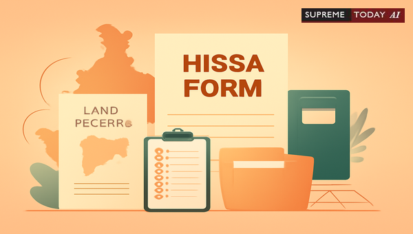 Admissibility of Settlement Reports as Presumptive Evidence in Maharashtra Land Disputes