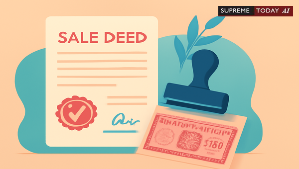 Admissibility of Unregistered Sale Deeds on Insufficient Stamp Paper in Property Disputes