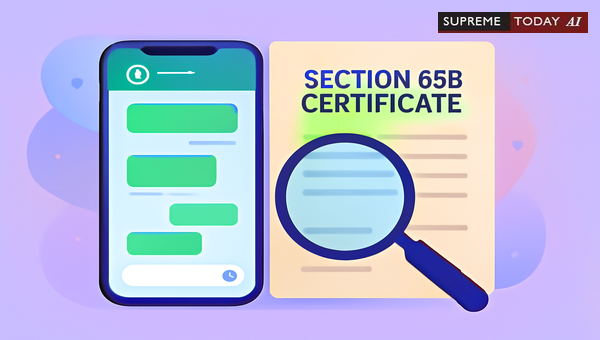 Admissibility of WhatsApp Screenshots Under Section 65B of the Indian Evidence Act