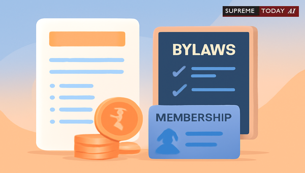 Membership and Admission Fee Regulations Under the Societies Registration Act, 1860