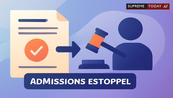 Binding Effect of Admissions via Sections 58 and 31 of the Indian Evidence Act