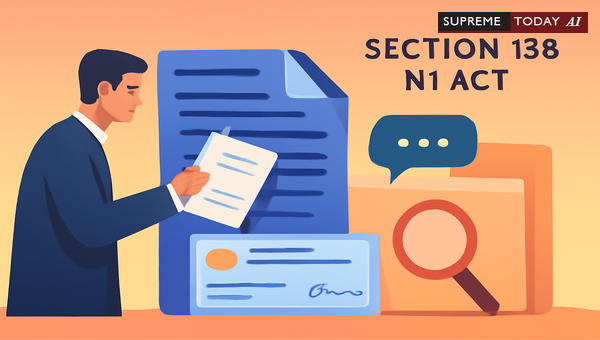Admitting Additional Evidence in Negotiable Instruments Act Section 138 Cheque Bounce Trials