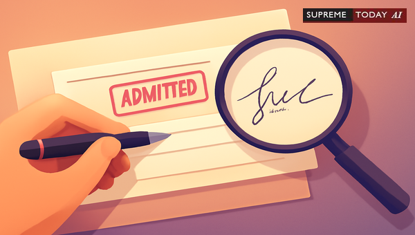 Admitting Cheque Signature as Proof of Execution Under NI Act Section 138 Proceedings