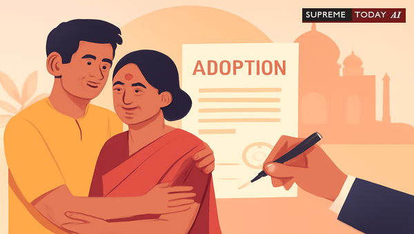 Adoption of Males Over Fifteen Years Old Under Hindu Law and Customary Practices
