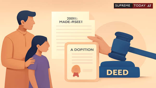 Proving Adoption in India: Why School Records and Mark Sheets are Legally Insufficient