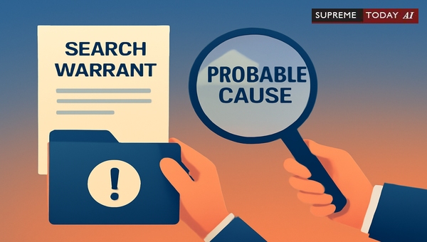 Advance Search Memorandum Standards for Establishing Probable Cause and Seizure Validity
