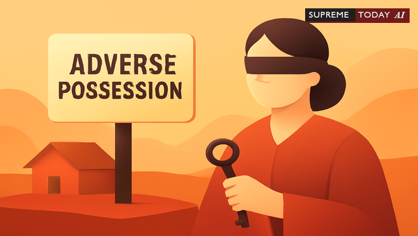 Adverse Possession in India: Supreme Court Verdicts and Legislative ...